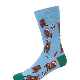  Mens Festive Quokka Bamboo Sock