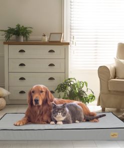 Large Rectangle Orthopedic Dog Pet Bed Supportive Sponge Foam Washable Cover