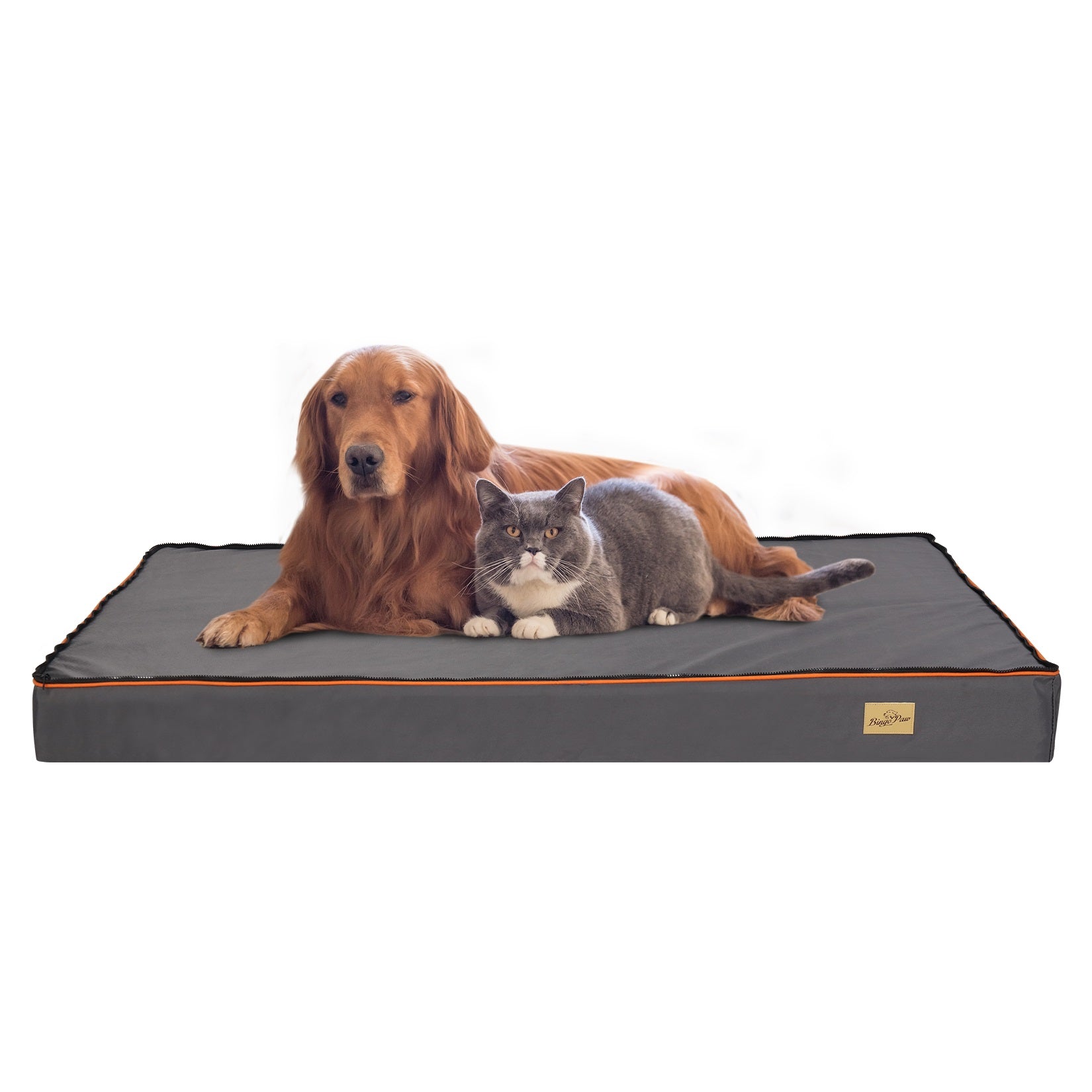 Large Jumbo Soft Orthopedic Dog Bed Pet Kennel Pillow Bed w/ Washable Cover - Image 3