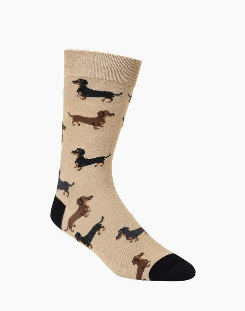 Mens Dash Pups Bamboo Sock - Image 2