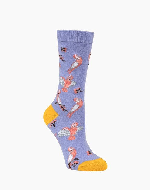 Womens Galahs Bamboo Sock - Image 2