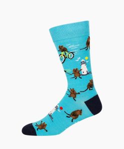  Mens Quokka Adventure Bamboo Sock