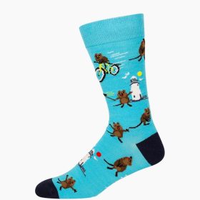  Mens Quokka Adventure Bamboo Sock