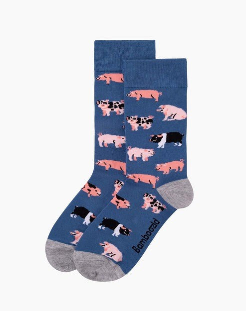 Mens Oink Bamboo Sock - Image 3
