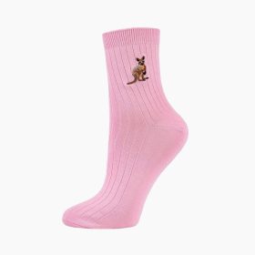  Womens Quarter Crew Rock Wallaby Bamboo Sock