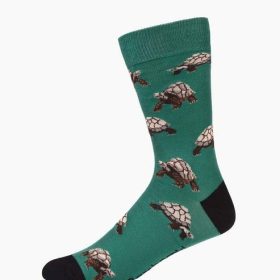  Mens Giant Tortoise Bamboo Sock