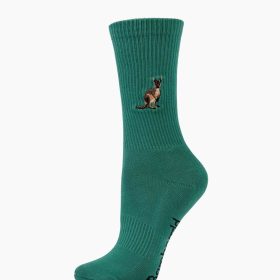  Womens Kangaroo Zoo Conservation Bamboo Sock