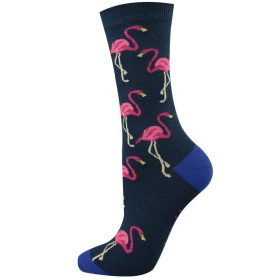  Mens Flamingo Bamboo Sock