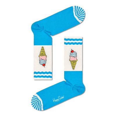  Ice Cream White Blue