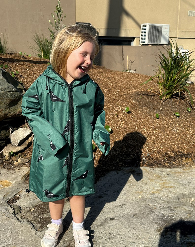 Raincoat Long Magpies Kids - Image 3