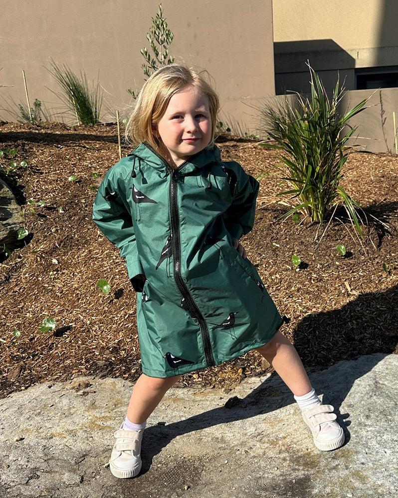 Raincoat Long Magpies Kids - Image 2