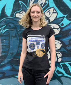 Recycle Wars Charcoal Womens Tee