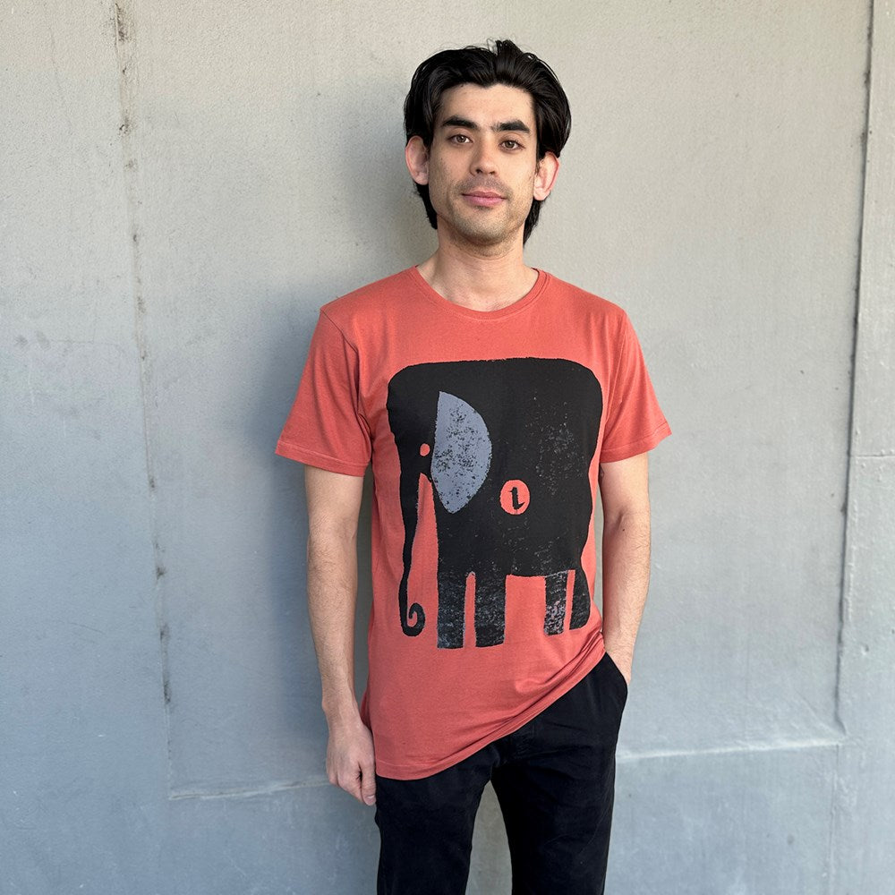 Elephant+Bird Ginger Spice Mens Tee