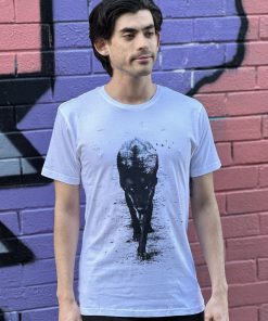 Into the Forest White Mens Tee