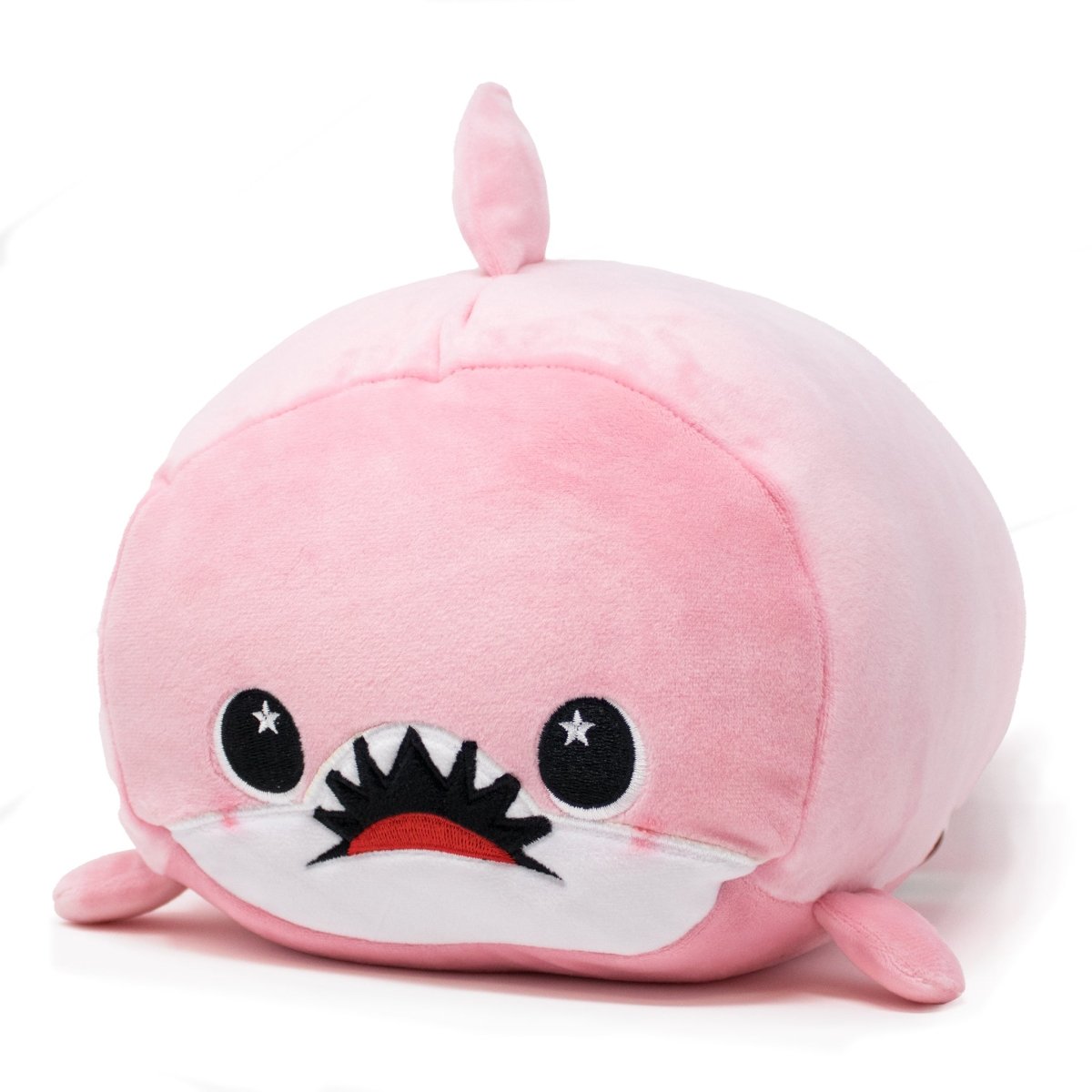 Nibbler the Pink Shark Plushie - Image 2