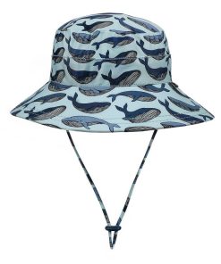 Kids Classic Swim Bucket Beach Hat Whale