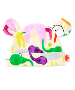 Baby Hat Happy Herd (organic cotton)