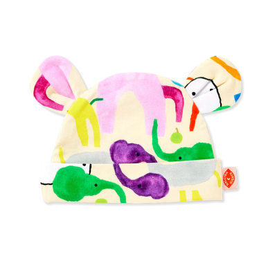  Baby Hat Happy Herd (organic cotton)