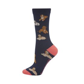  Womens Cavoodles Bamboo Sock