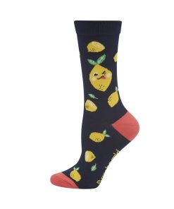 Womens Sour Puss Bamboo Sock