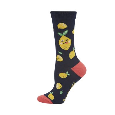  Womens Sour Puss Bamboo Sock