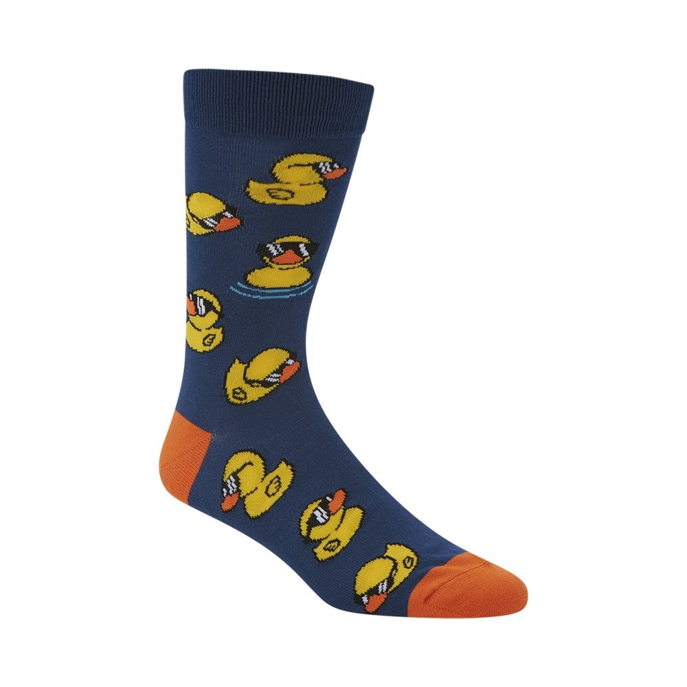 Mens Duck Thugs Denim Bamboo Sock - Image 2