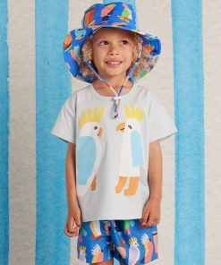 Swim Bucket Hat Flamin' Galahs