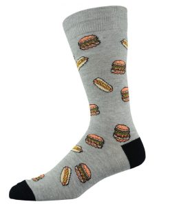  Mens Fast Food Bamboo Sock