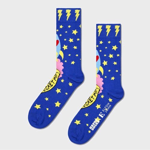 Elton John Rocket Man Sock