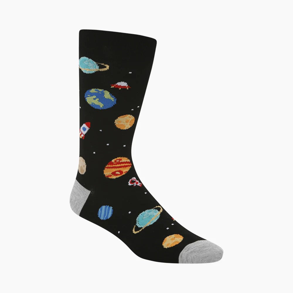 Mens I Need Space Bamboo Sock - Image 2