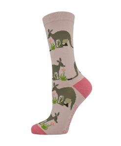  Womens Kangaroo Bamboo Sock