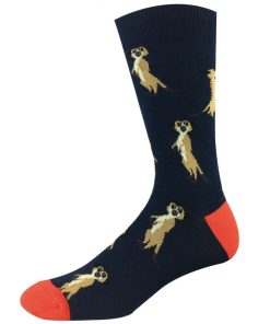  Womens Meerkat Bamboo Sock