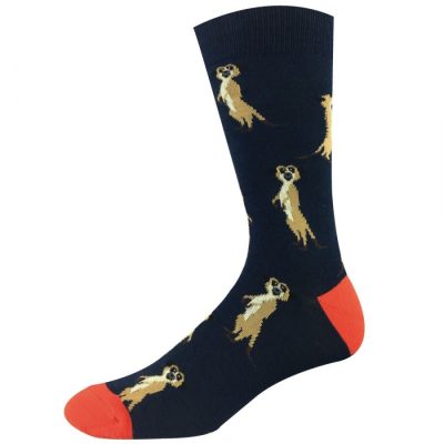  Womens Meerkat Bamboo Sock