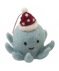 Xmas Ornament Sea Creature Octopus Hat