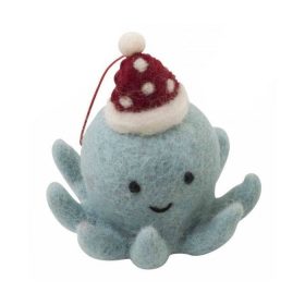  Xmas Ornament Sea Creature Octopus Hat