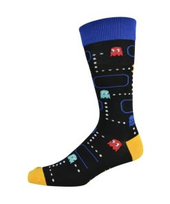  Mens Pacman Bamboo Sock