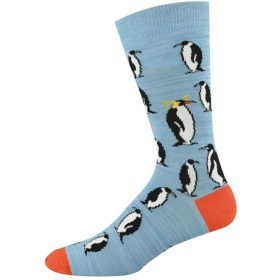  Mens Penguin Bamboo Sock