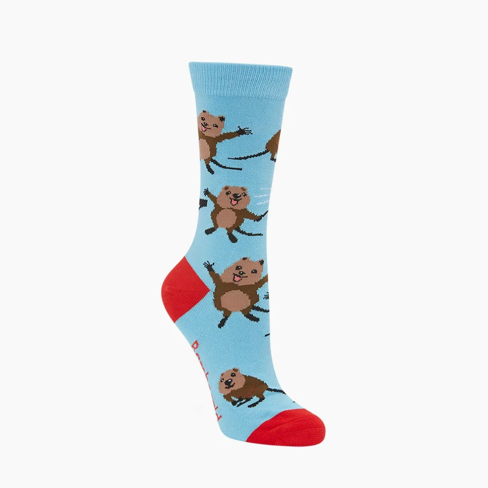 Womens Quokka Bamboo Sock - Image 2